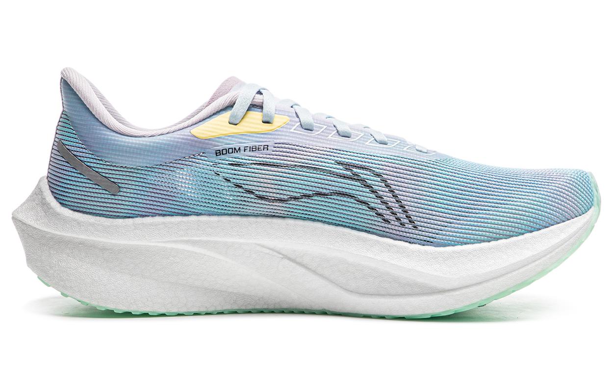 LINING Feidian 4 Challenger Running Shoes Women's 'Mist Purple Vero Rose Purple Fluorescent Ice Cyan' - Image 2