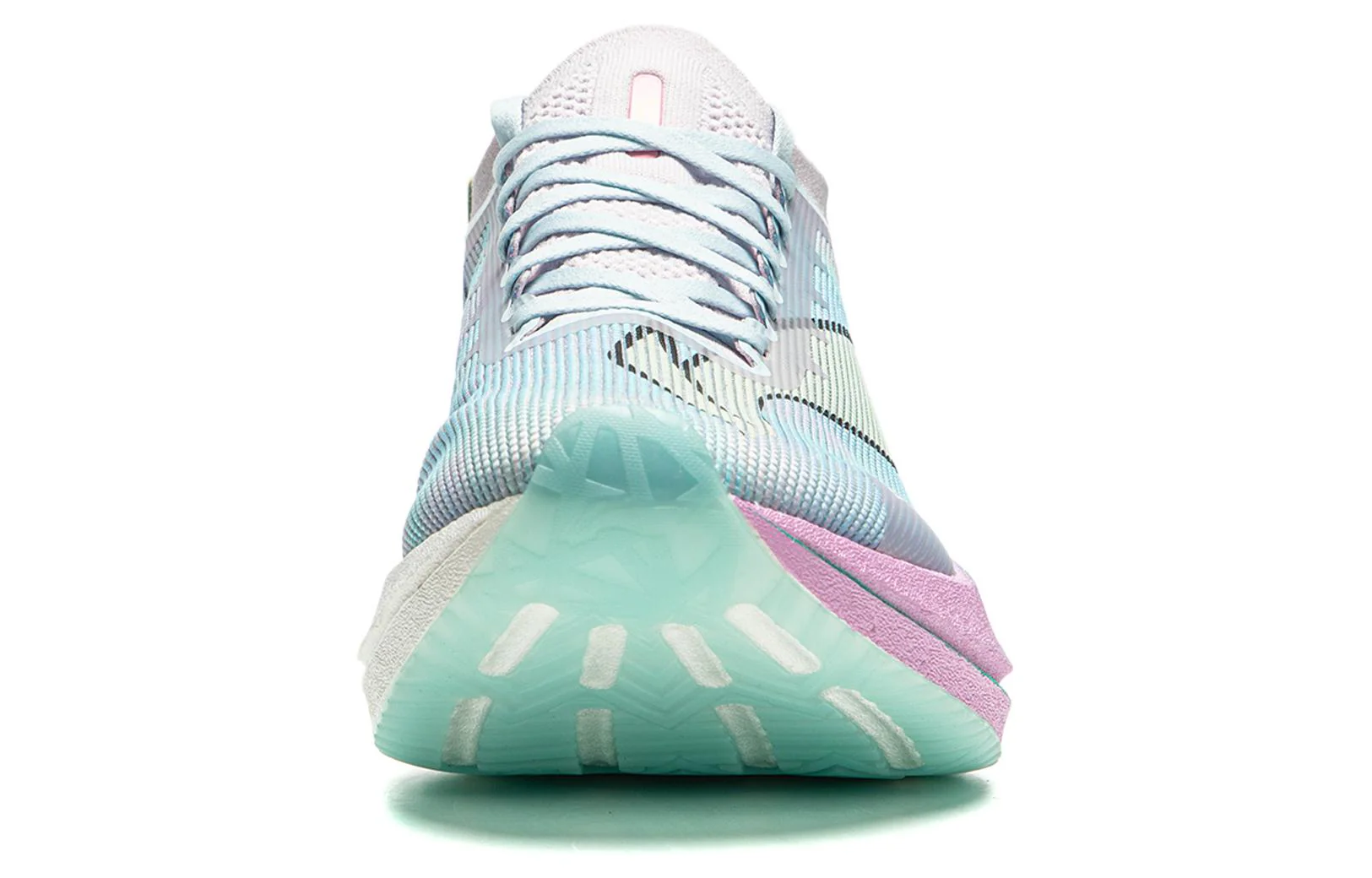 LiNing Feidian 4 Elite Running Shoes 'Purple Ice Cyan' - Image 4