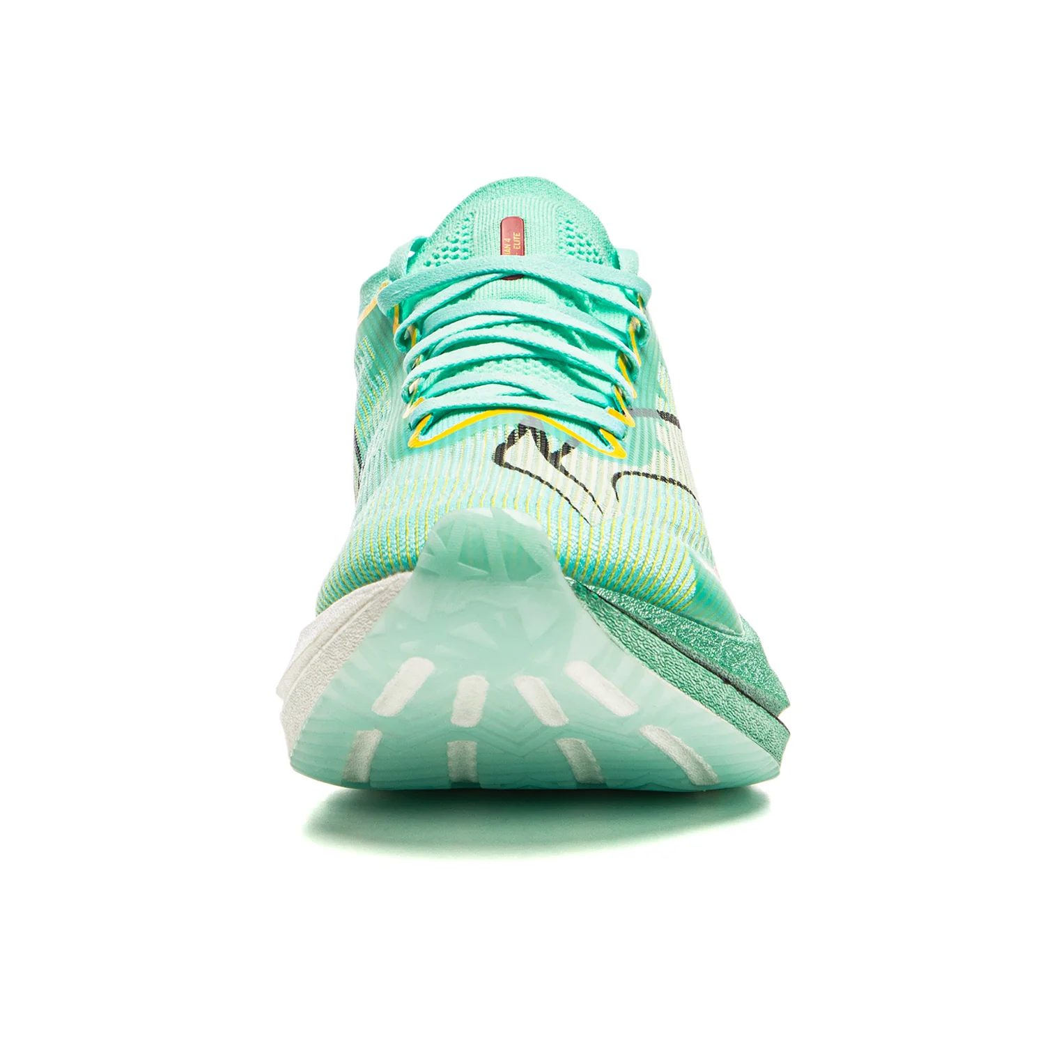 LiNing Feidian 4 Elite Running Shoes 'Cyan Yellow' - Image 5
