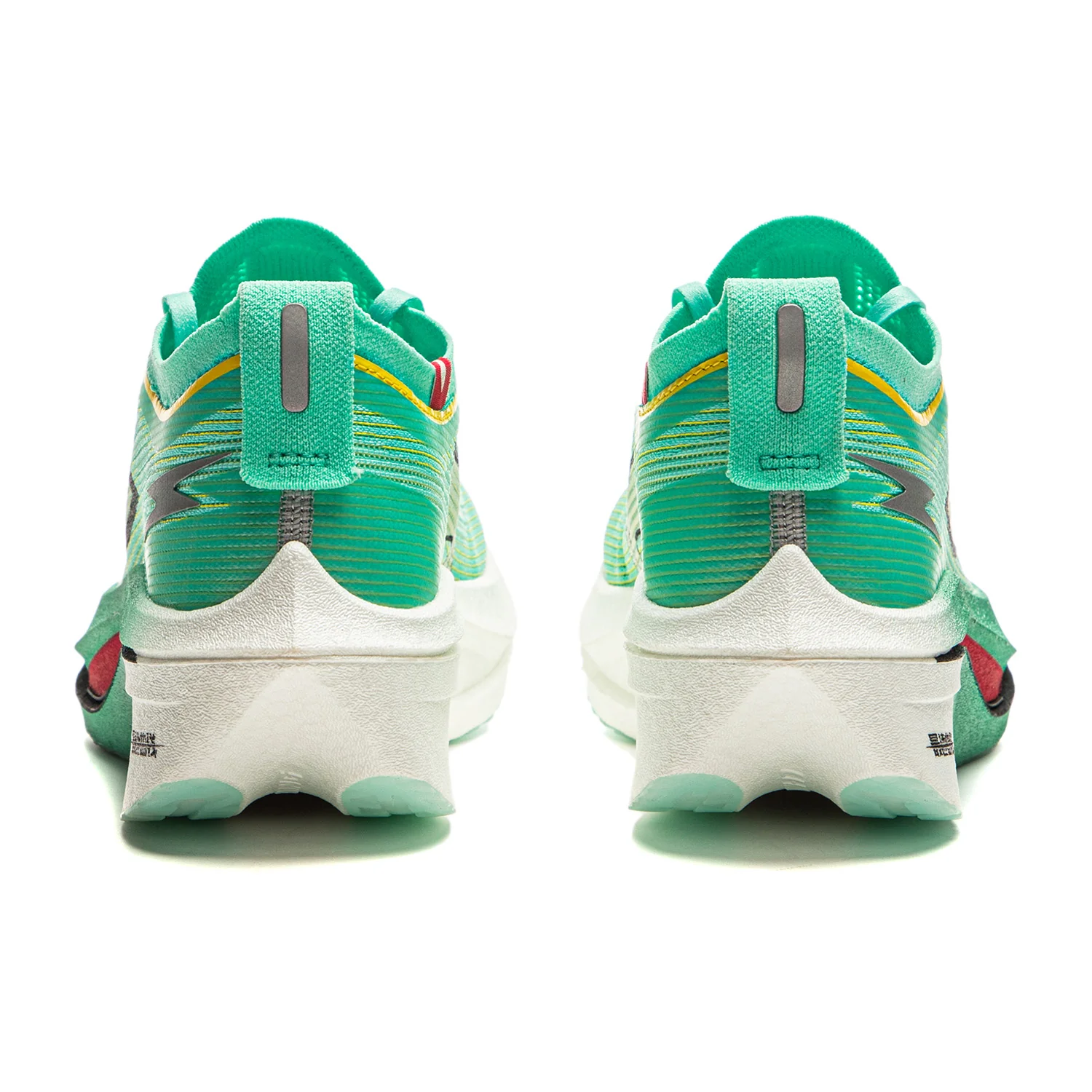 LiNing Feidian 4 Elite Running Shoes 'Cyan Yellow' - Image 6