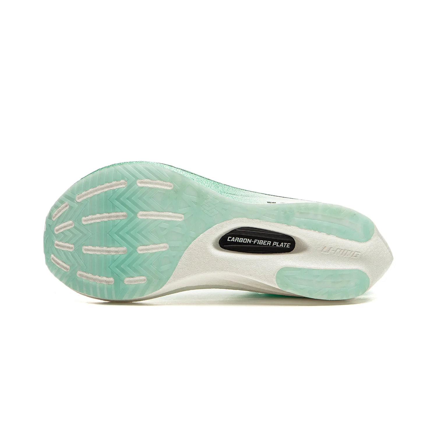 LiNing Feidian 4 Elite Running Shoes 'Cyan Yellow' - Image 7