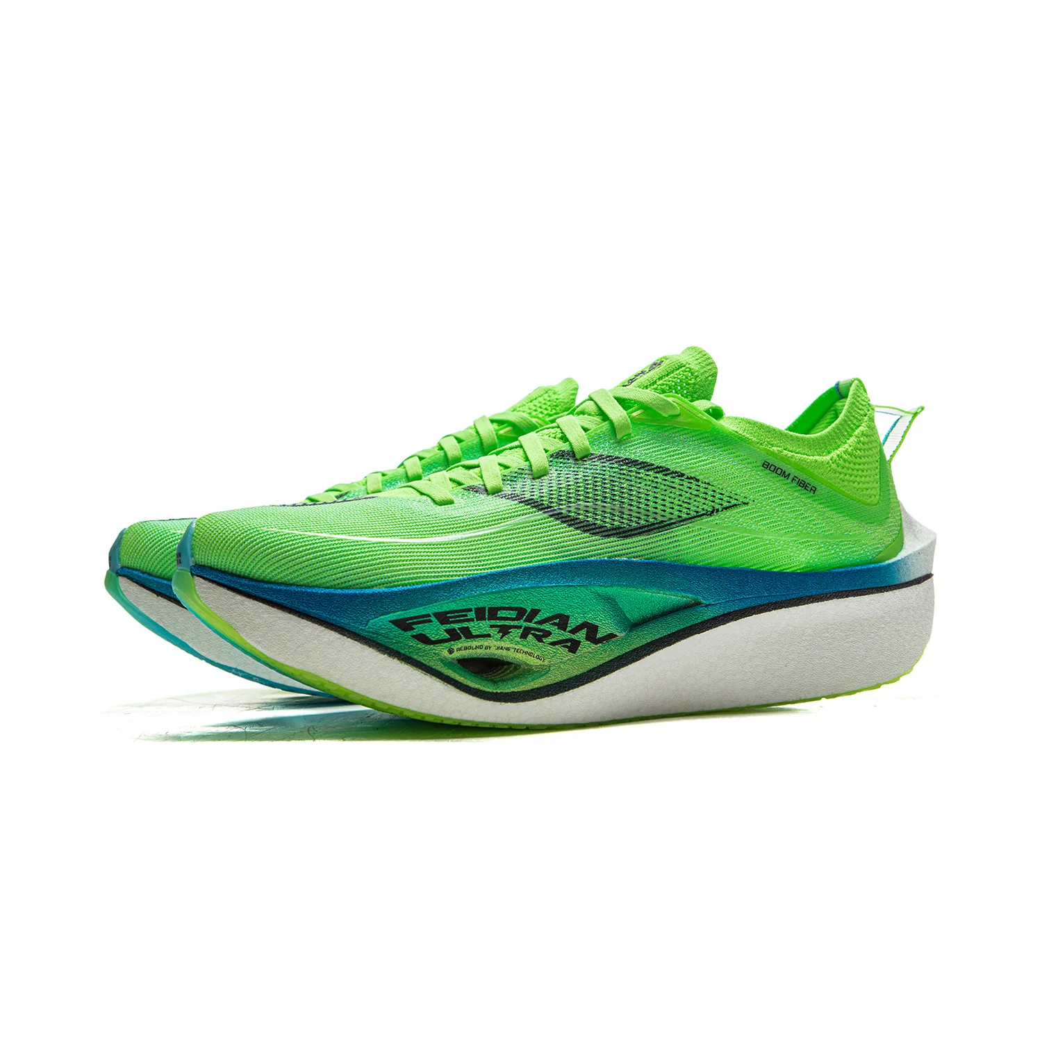 LINING Feidian 4 Ultra Running Shoes 'Neon Green' - Image 3