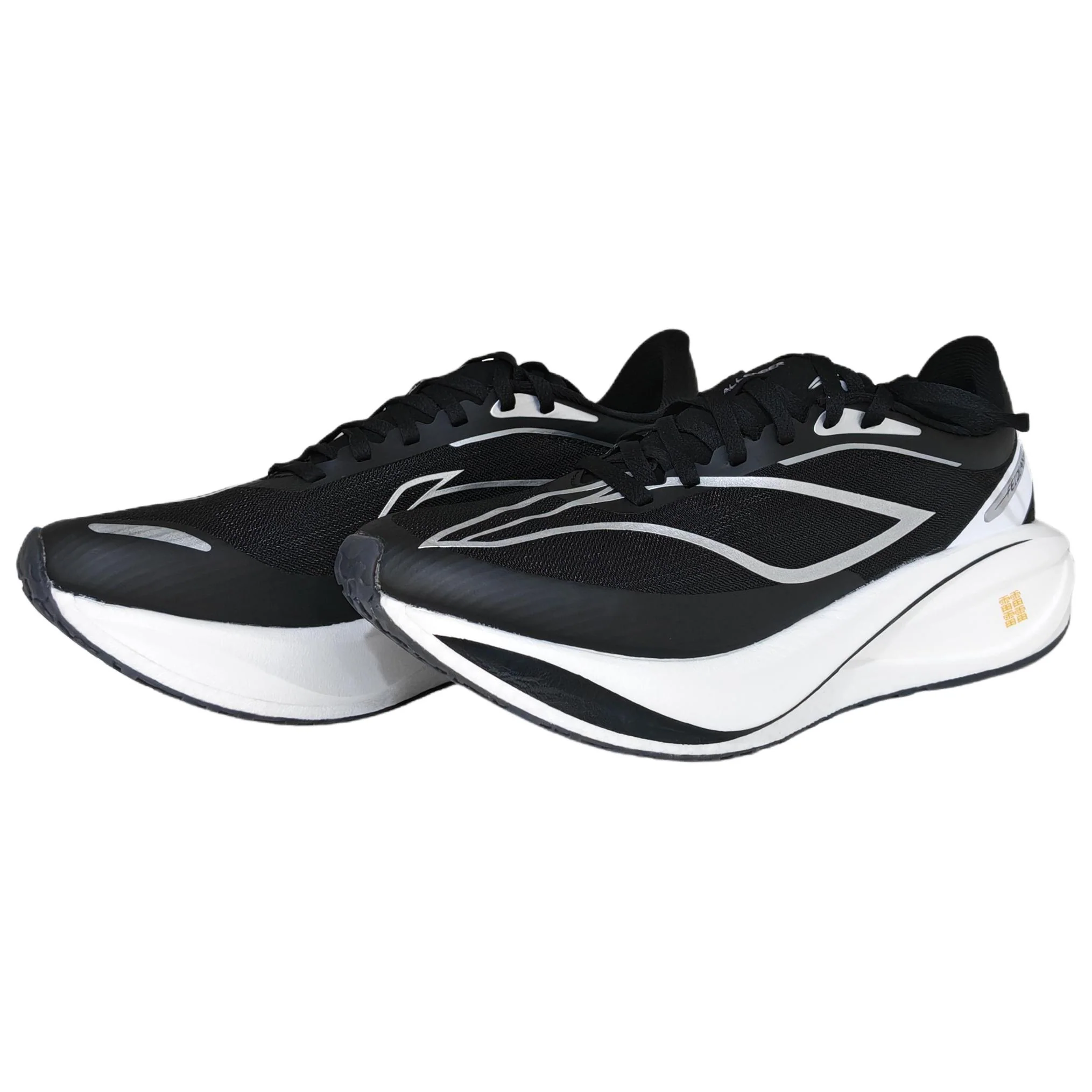 LiNing Feidian 5 Challenger Running Shoes 'Black White' - Image 3