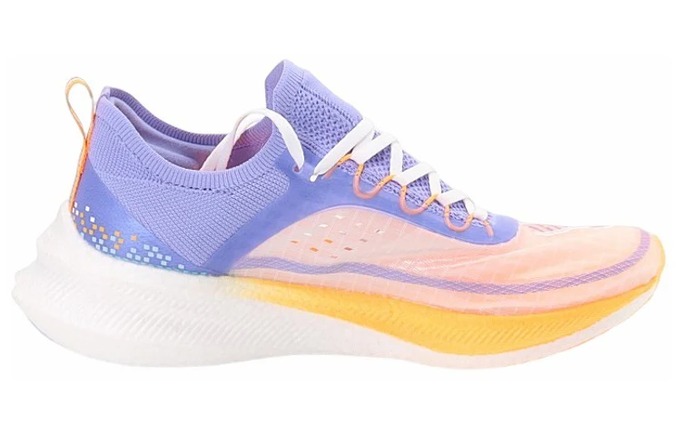 LINING Feidian Challenger Running Shoes 「Women」'White Blue Purple' - Image 2