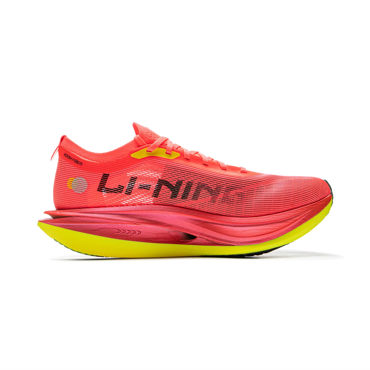 LINING FeiDian 5 ELITE Running Shoes 'Fluorescent Begonia Red' - Image 2