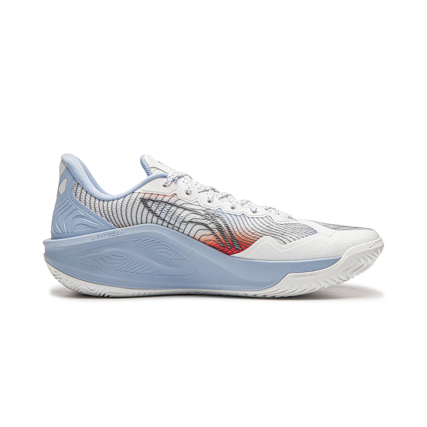 LiNing Hurricane 2 Limitless Power Cold Blade 'White Blue Red' - Image 2