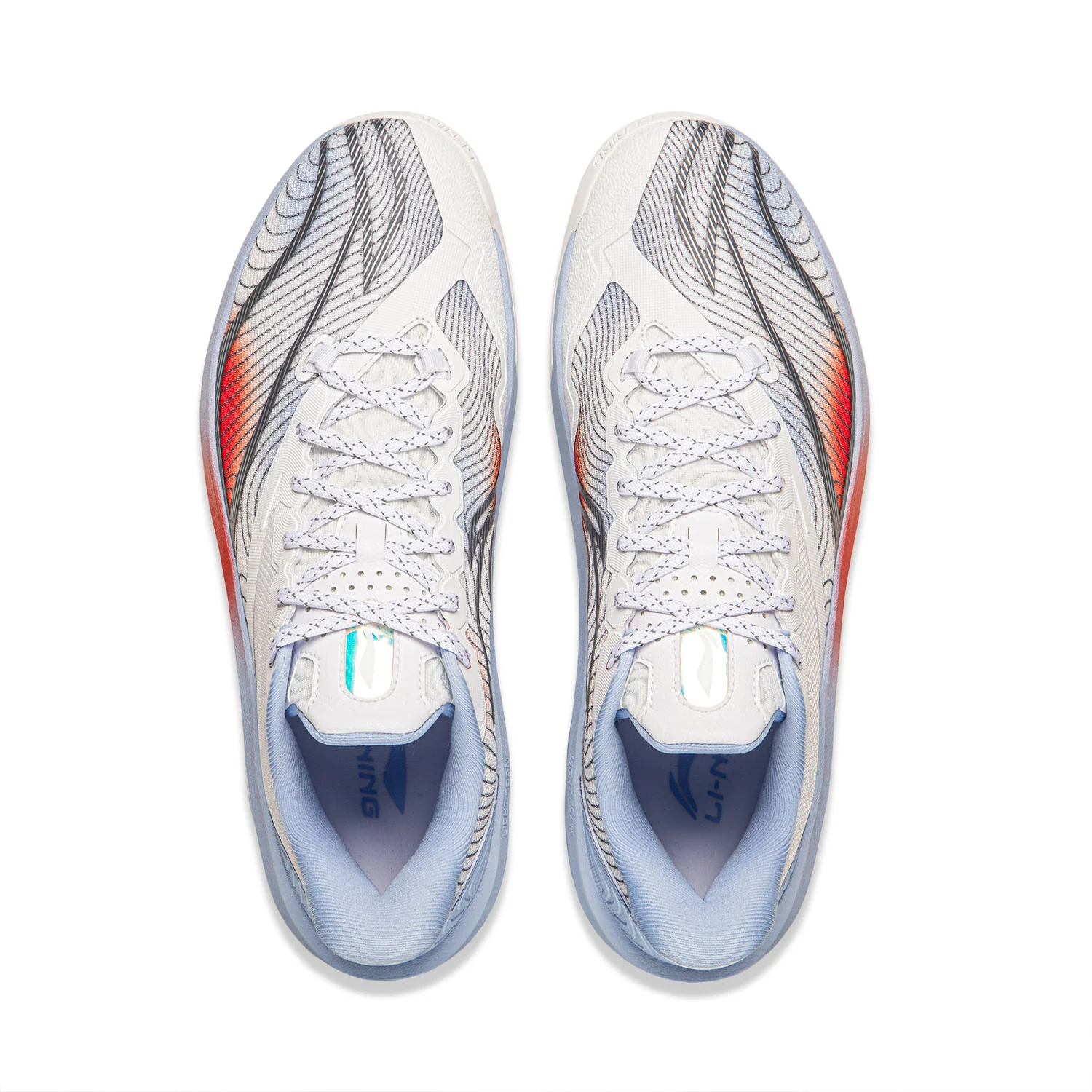 LiNing Hurricane 2 Limitless Power Cold Blade 'White Blue Red' - Image 4