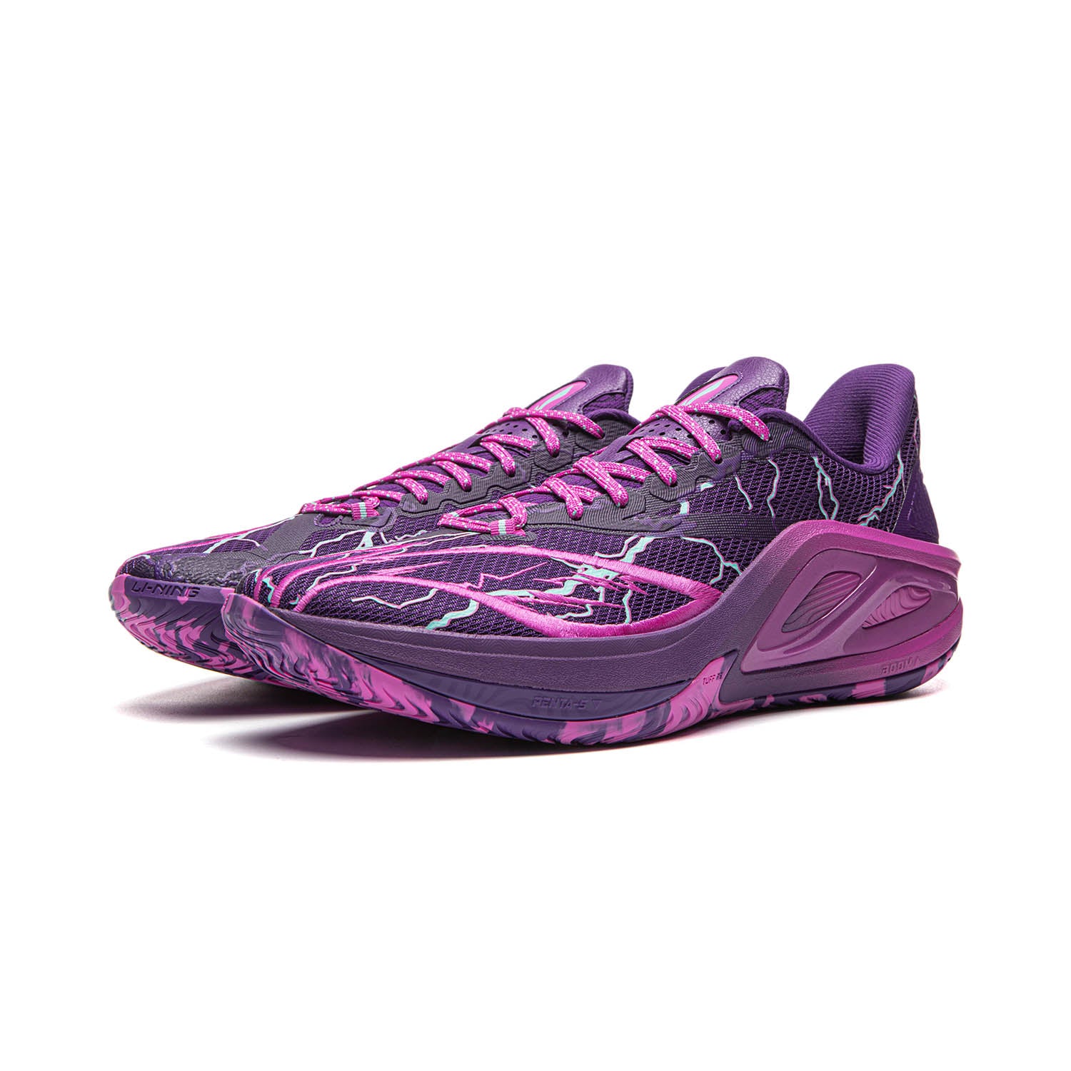 LiNing Hurricane 2 Limitless Power Thunderstorm 'Purple' - Image 3