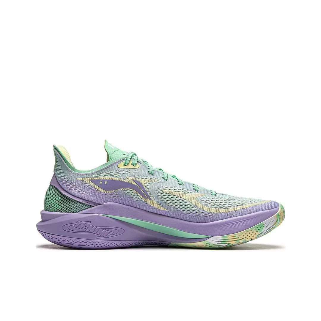 LiNing Sonic 12 V2  'Green Purple' - Image 2