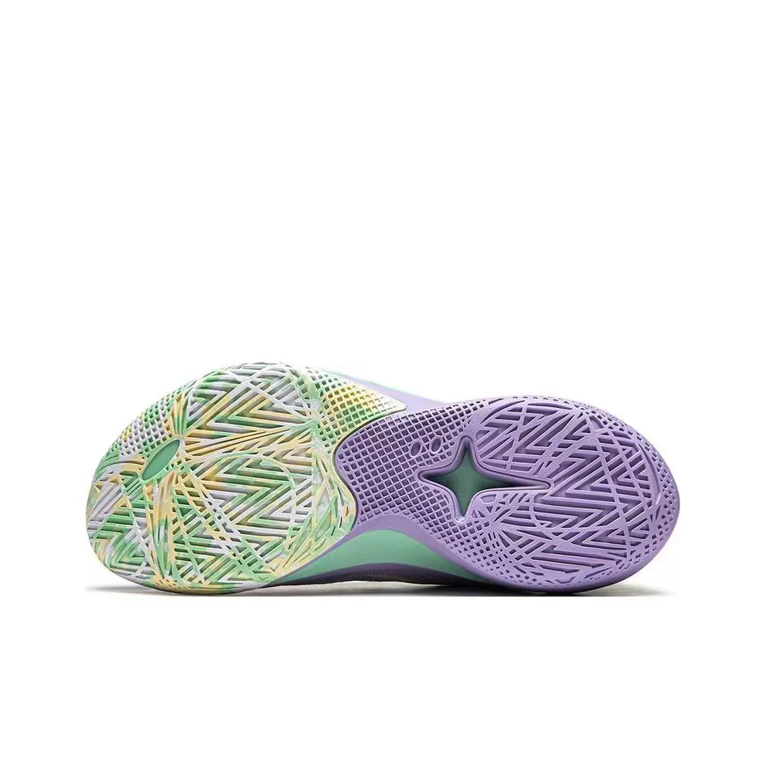 LiNing Sonic 12 V2  'Green Purple' - Image 3
