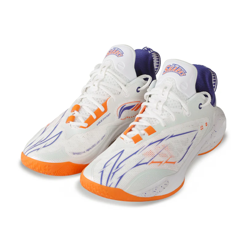 LiNing Speed 11 'White Orange' - Image 4