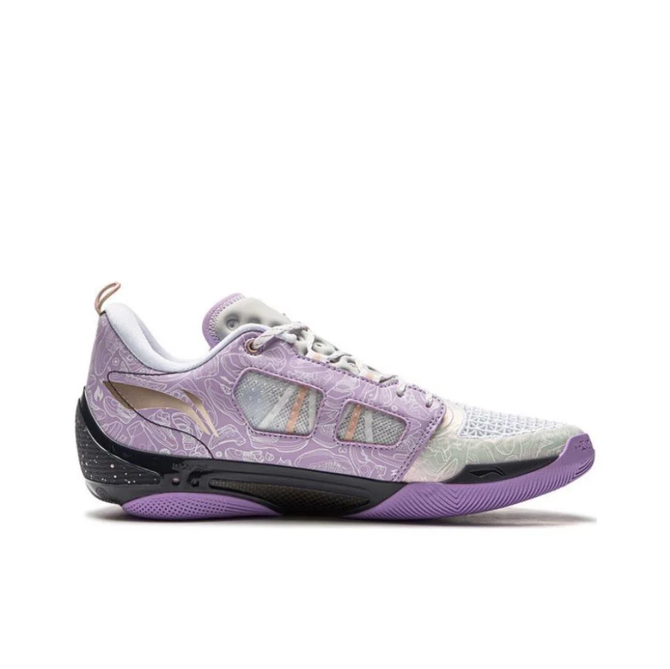 LiNing Wade 808 4 Ultra ‘White Purple' - Image 2