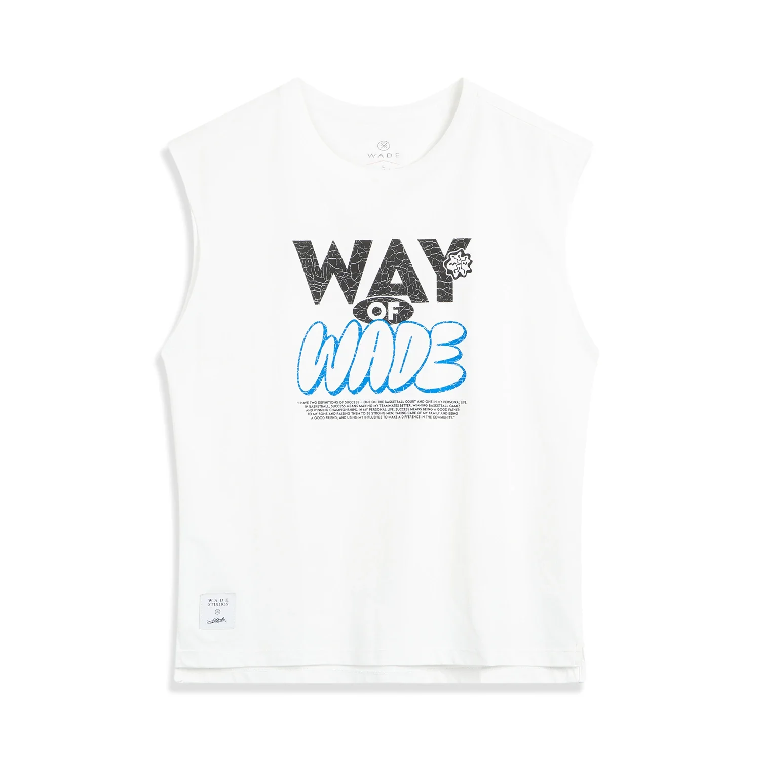 LiNing Way of Wade x Jay Flow Sleeveless 'Standard White'
