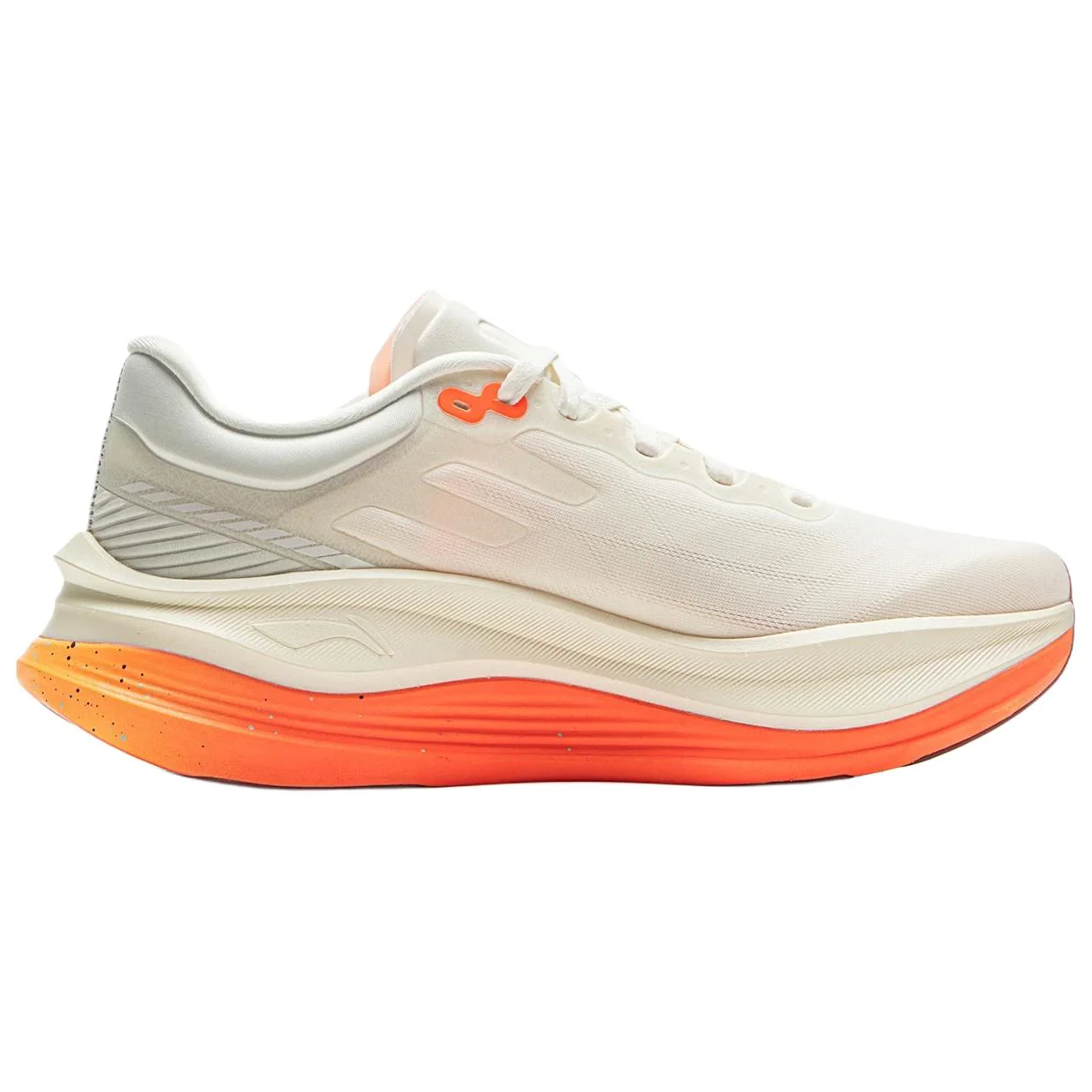 LiNing Yueying 5 Pro Running Shoes 'White Orange' - Image 2