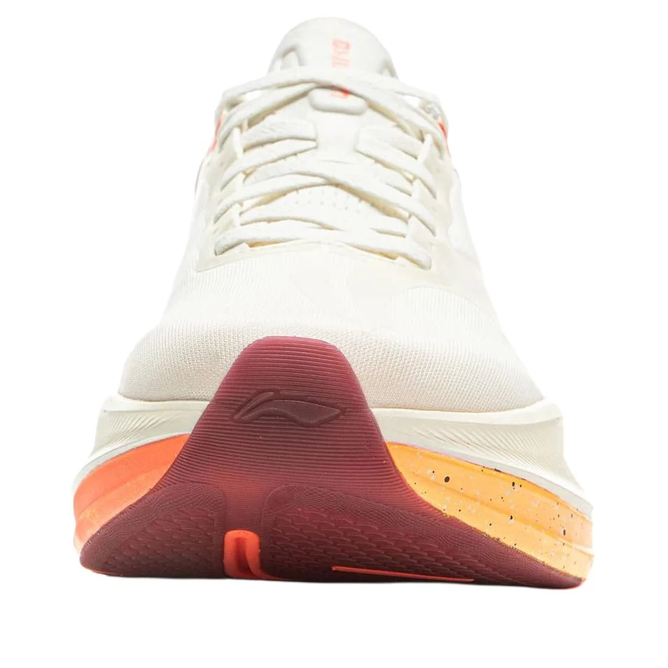 LiNing Yueying 5 Pro Running Shoes 'White Orange' - Image 5