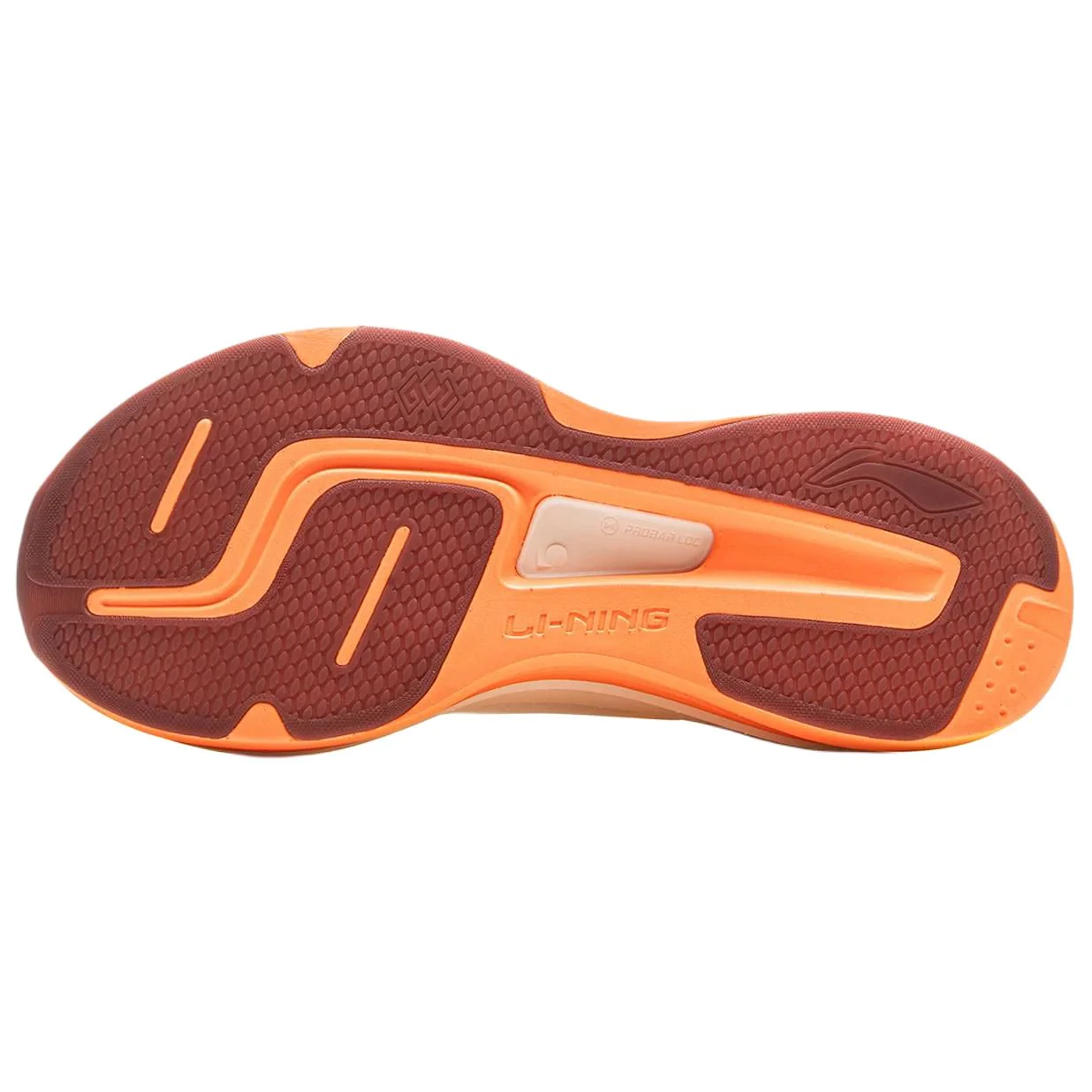 LiNing Yueying 5 Pro Running Shoes 'White Orange' - Image 7