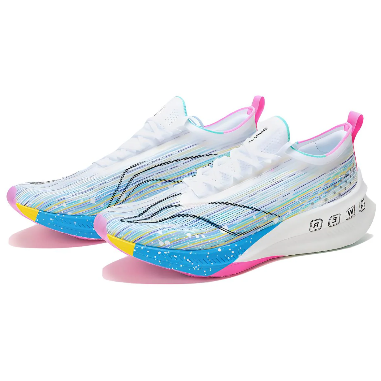 LOL x LiNing Feidian 3 Elite Running Shoes 'Standard White' - Image 3