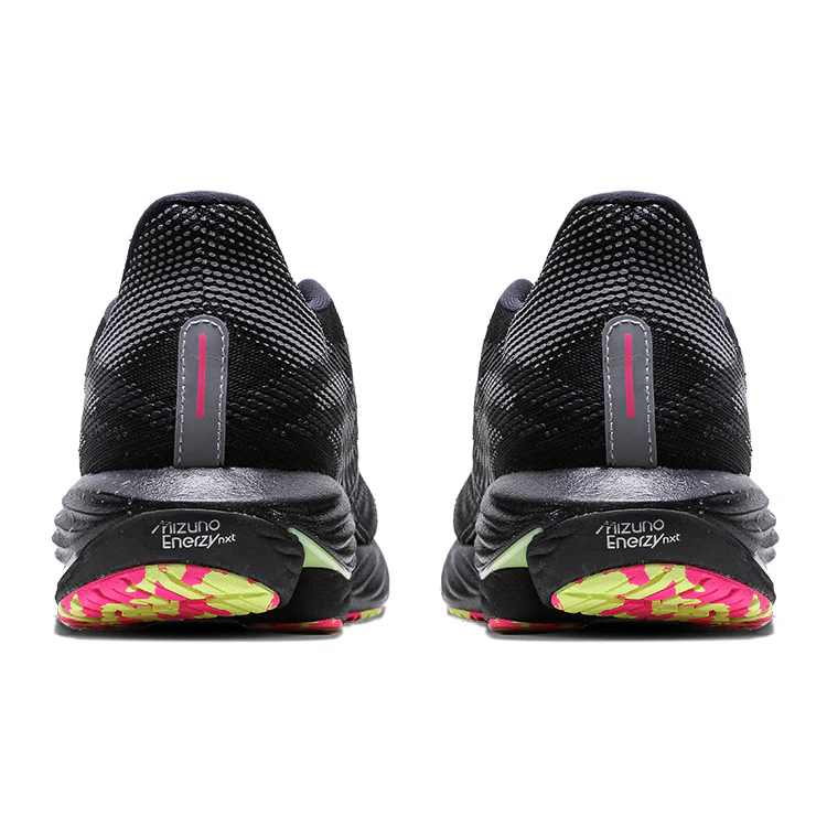 Mizuno Wave Rider 28 'Black Sunny Lime' - Image 5