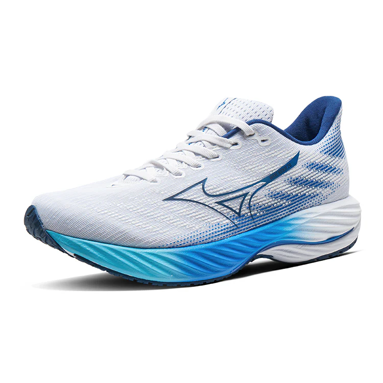 Mizuno Wave Rider 28 'White Estate Blue' - Image 2