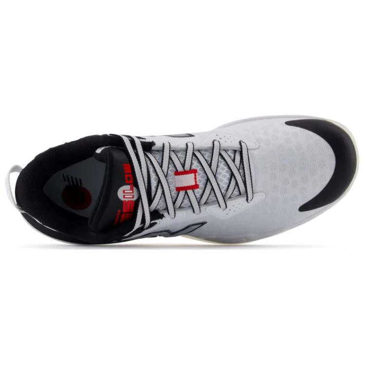 New Balance Bb Hesi Low V2 White Team Red Black - Image 3
