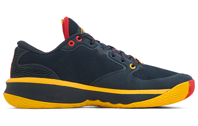New Balance Hesi Low Outer Space Red Yellow - Image 2