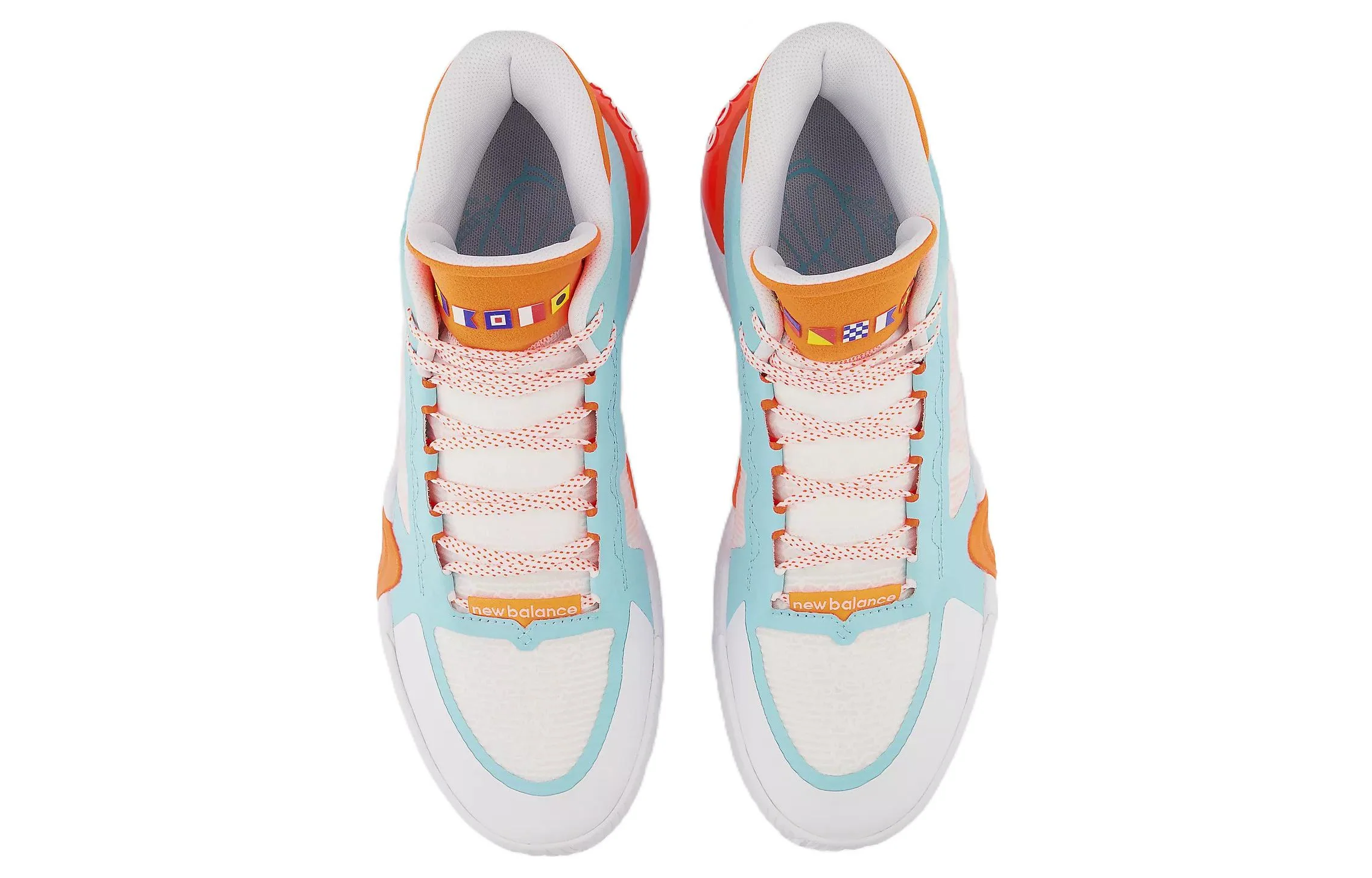 New Balance Kawhi 2 Ocean Blue Orange - Image 5