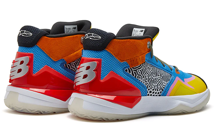 New Balance Kawhi Light Cobalt Atomic Yellow - Image 5