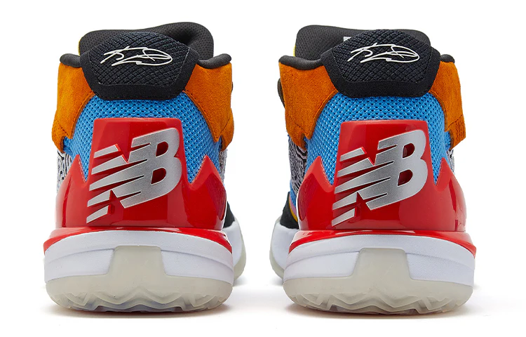 New Balance Kawhi Light Cobalt Atomic Yellow - Image 6