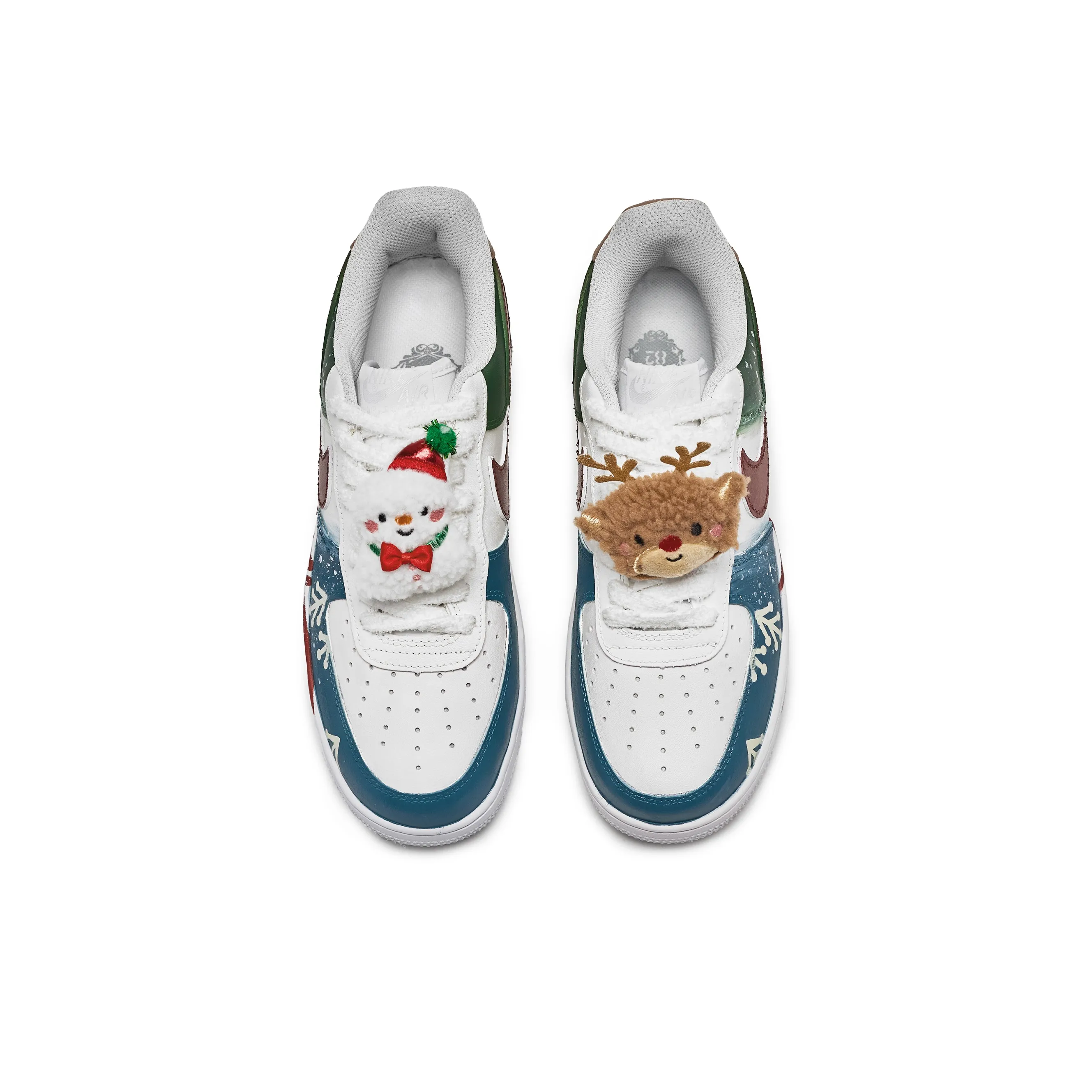 Nike Air Force 1 'Christmas' [Customized] - Image 5