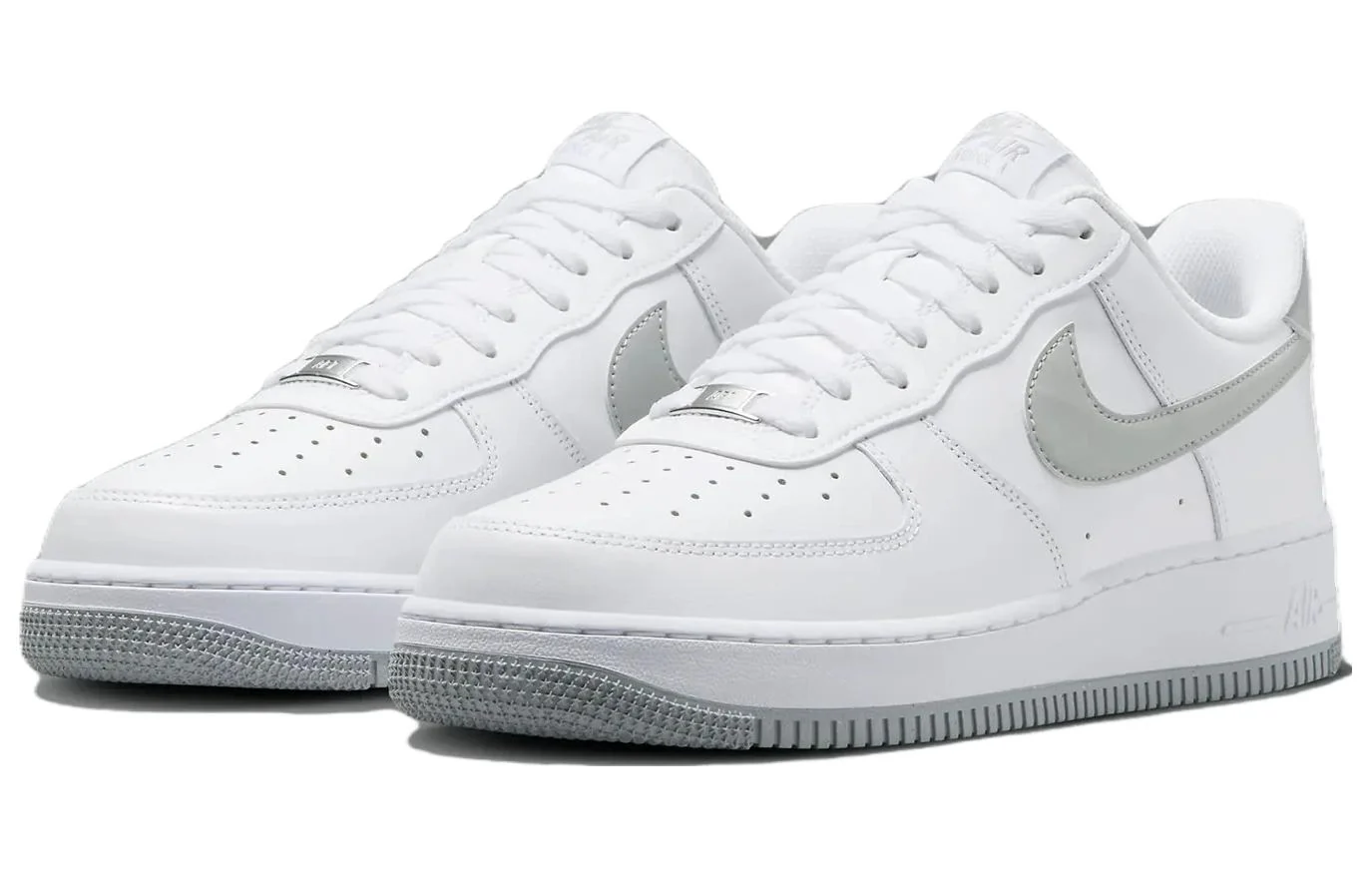 Nike Air Force 1 'White Light Smoke Grey' - Image 3