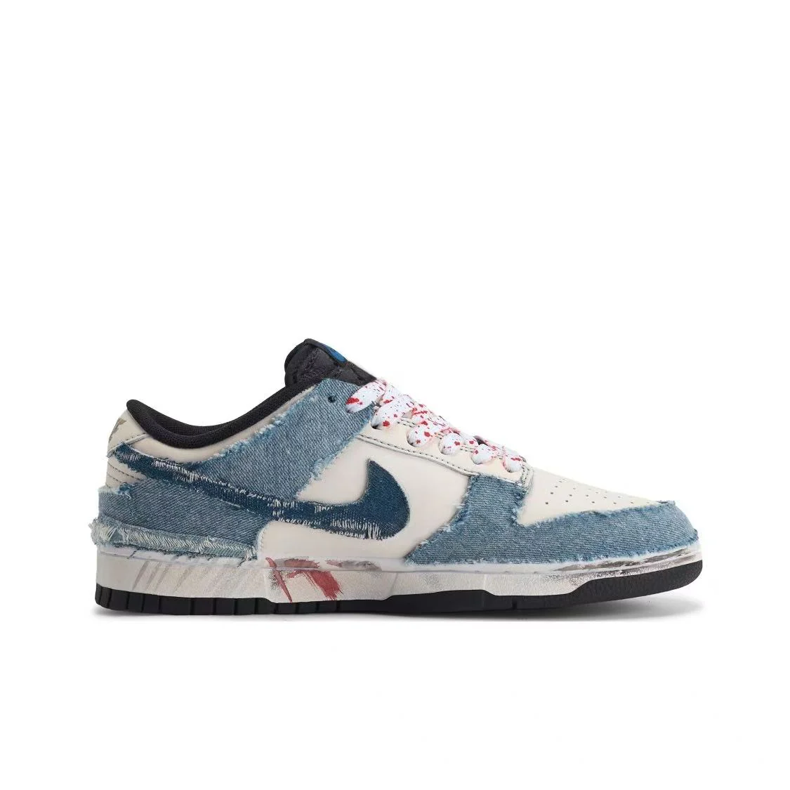 Nike Dunk  'Denim Revival' [Customized] - Image 2