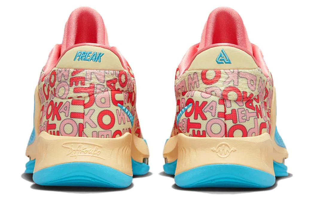 Nike Giannis Freak 4 EP 'Letter Bro Coral' - Image 5