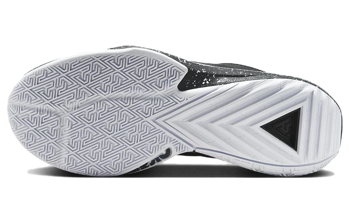 Nike Giannis Freak 5 'Splash Ink Black White' - Image 6