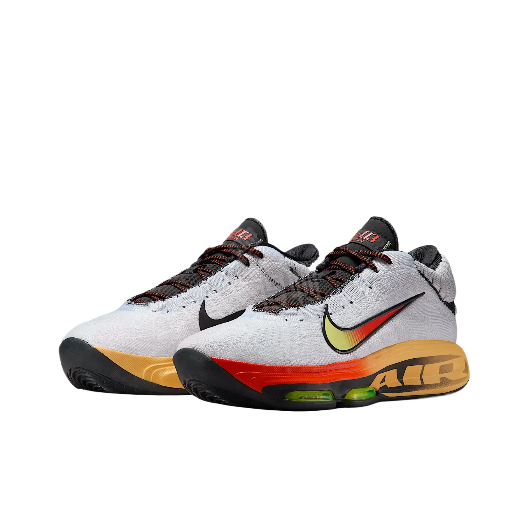 Nike GT Hustle 3 'White Safety Orange' - Image 3
