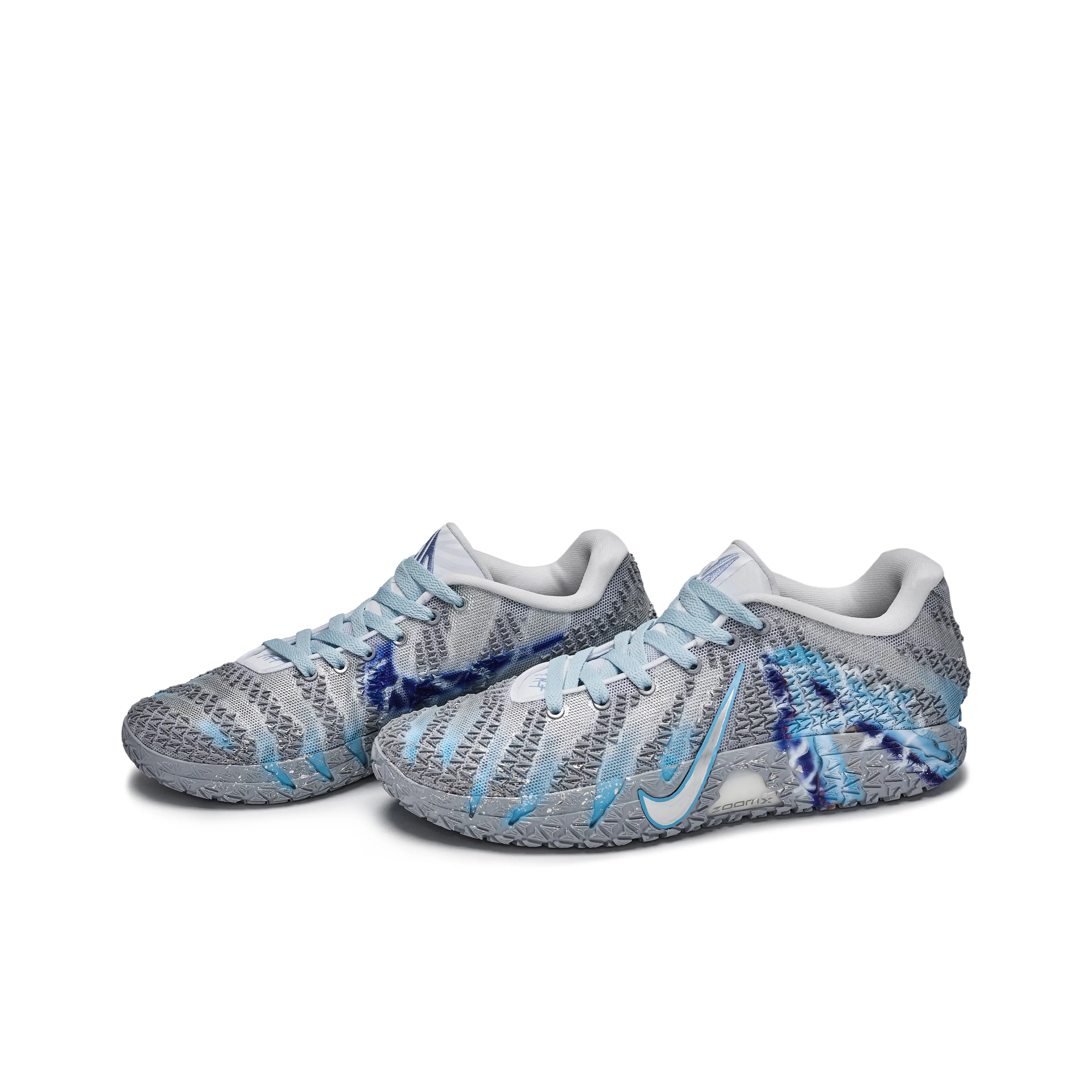 Nike Ja 3 'Blue Silver' [Customized] - Image 3