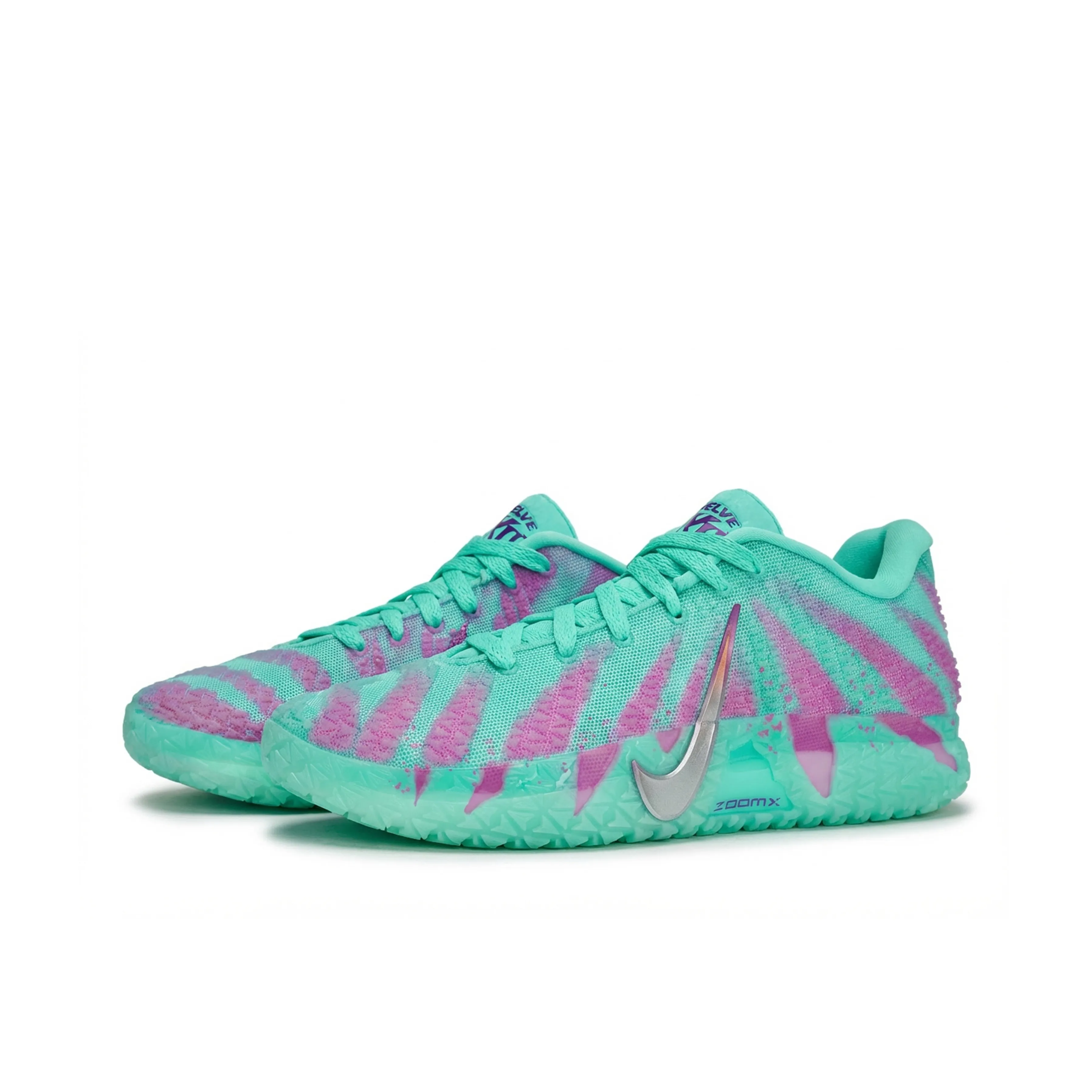 Nike Ja 3 'Cyan Pink' [Customized] - Image 4