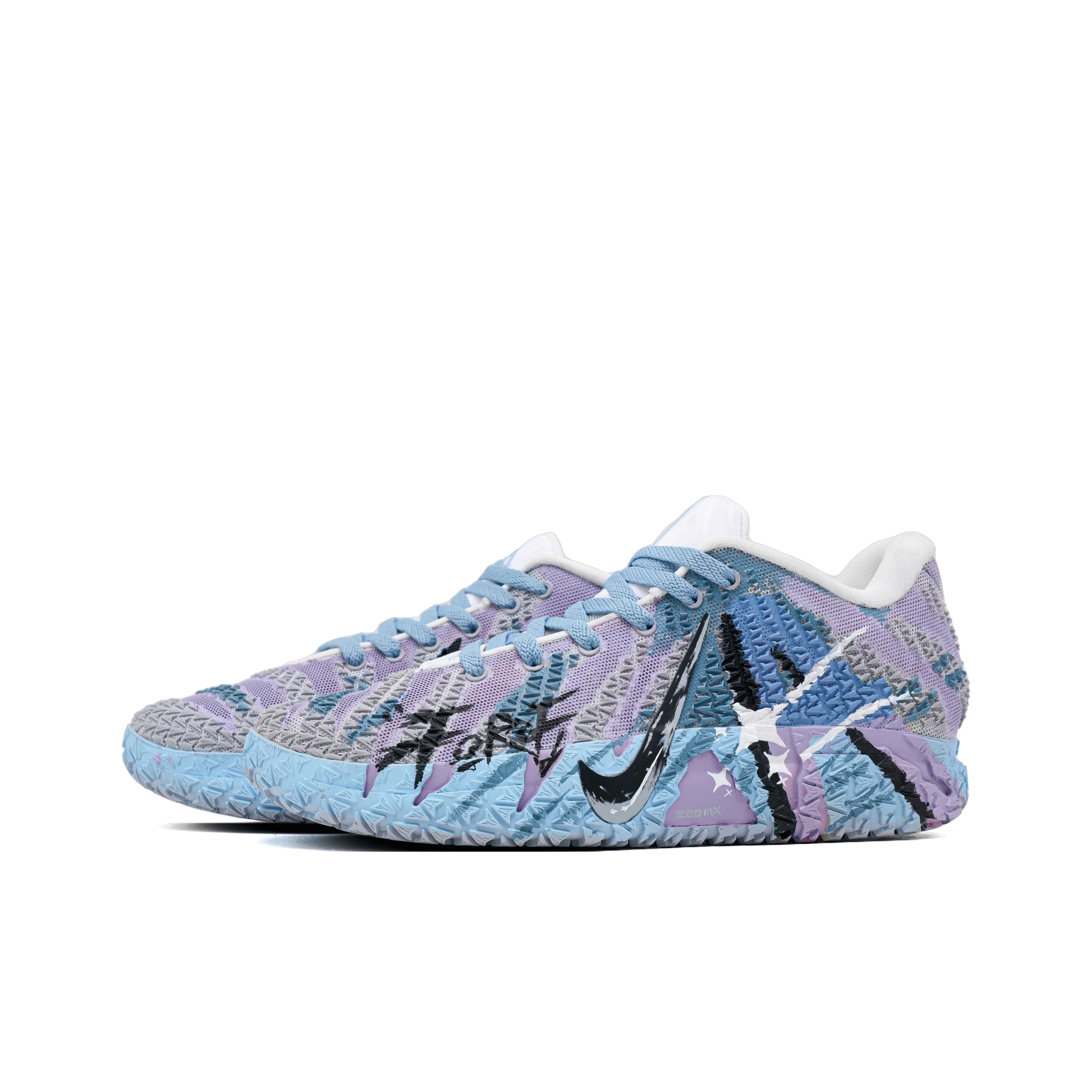 Nike Ja 3 'Purple Star' [Customized] - Image 3