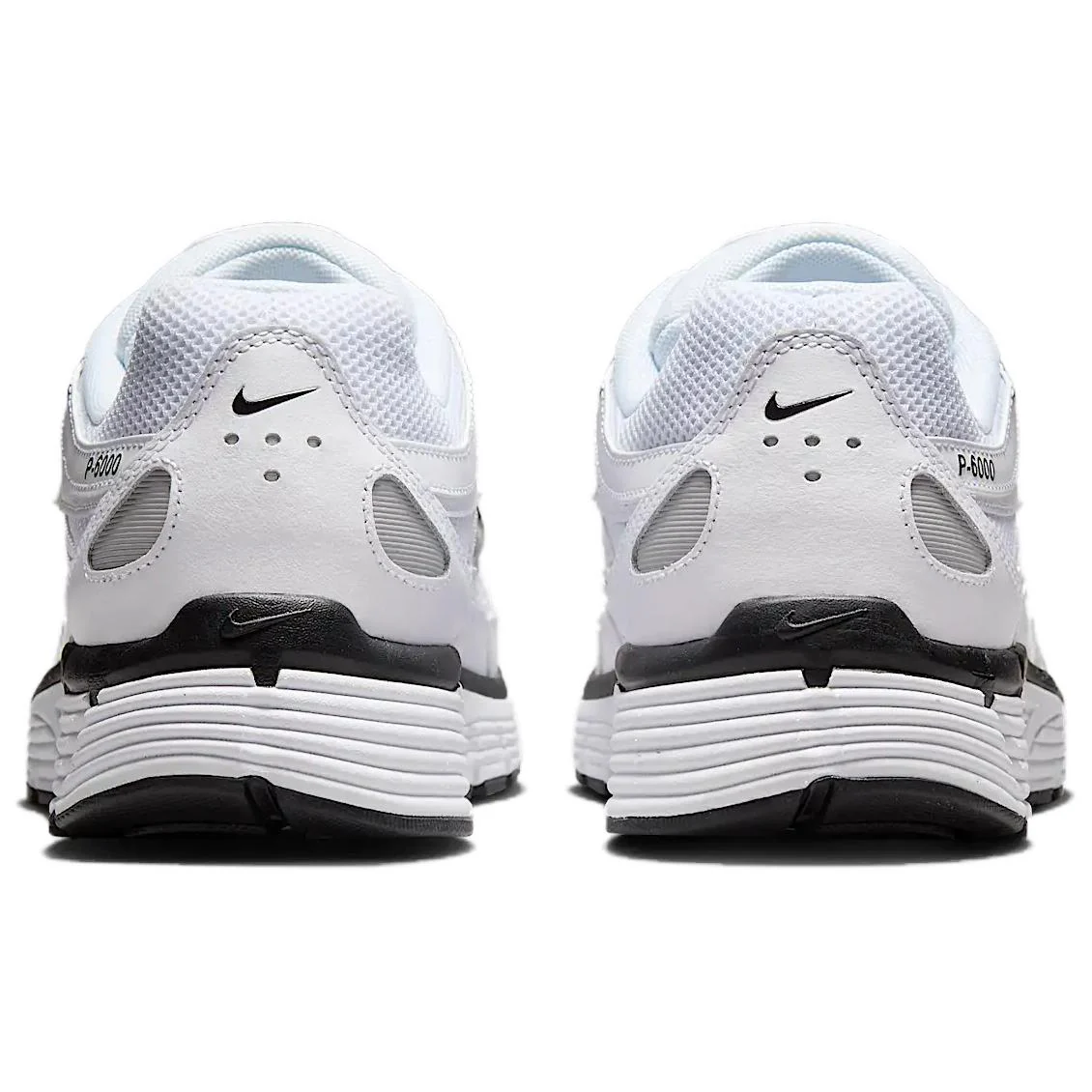 Nike P 6000 'White Metallic Silver Black' - Image 5
