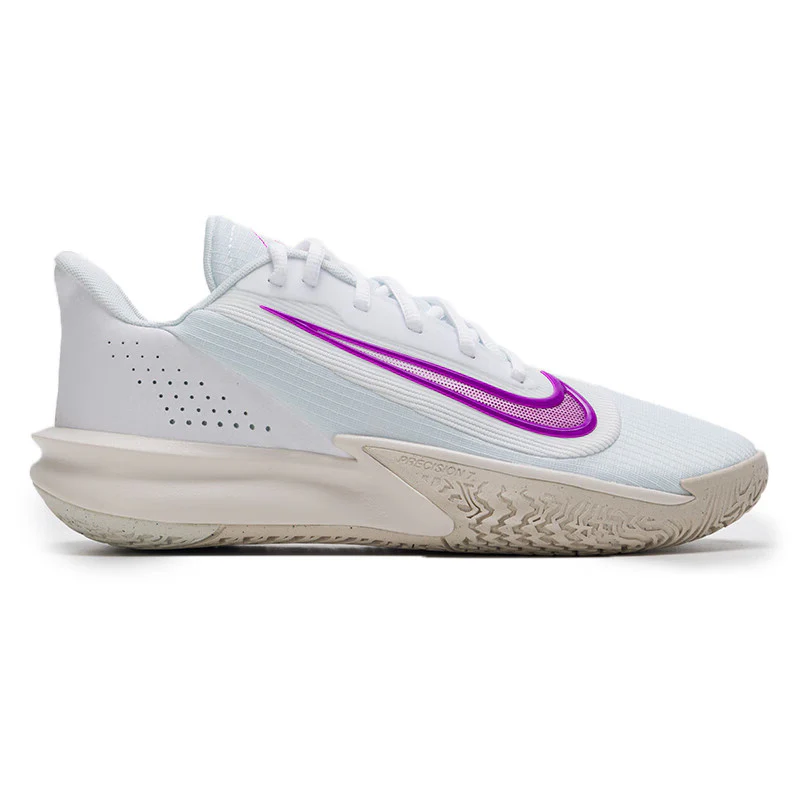 Nike Precision 7 'White Purple' - Image 2