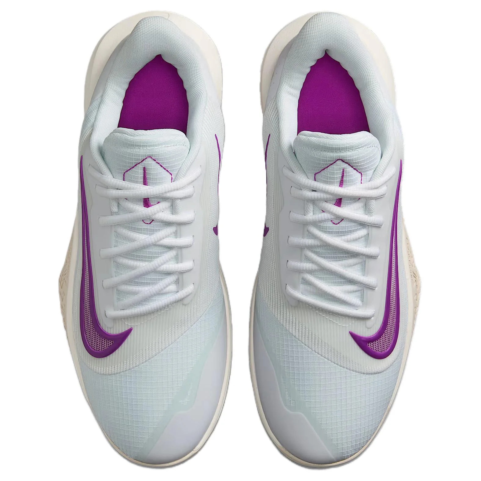 Nike Precision 7 'White Purple' - Image 3