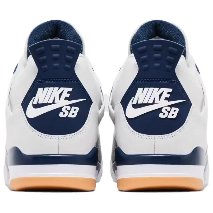 Nike SB x Jordan Air Jordan 4 'White Blue' - Image 4