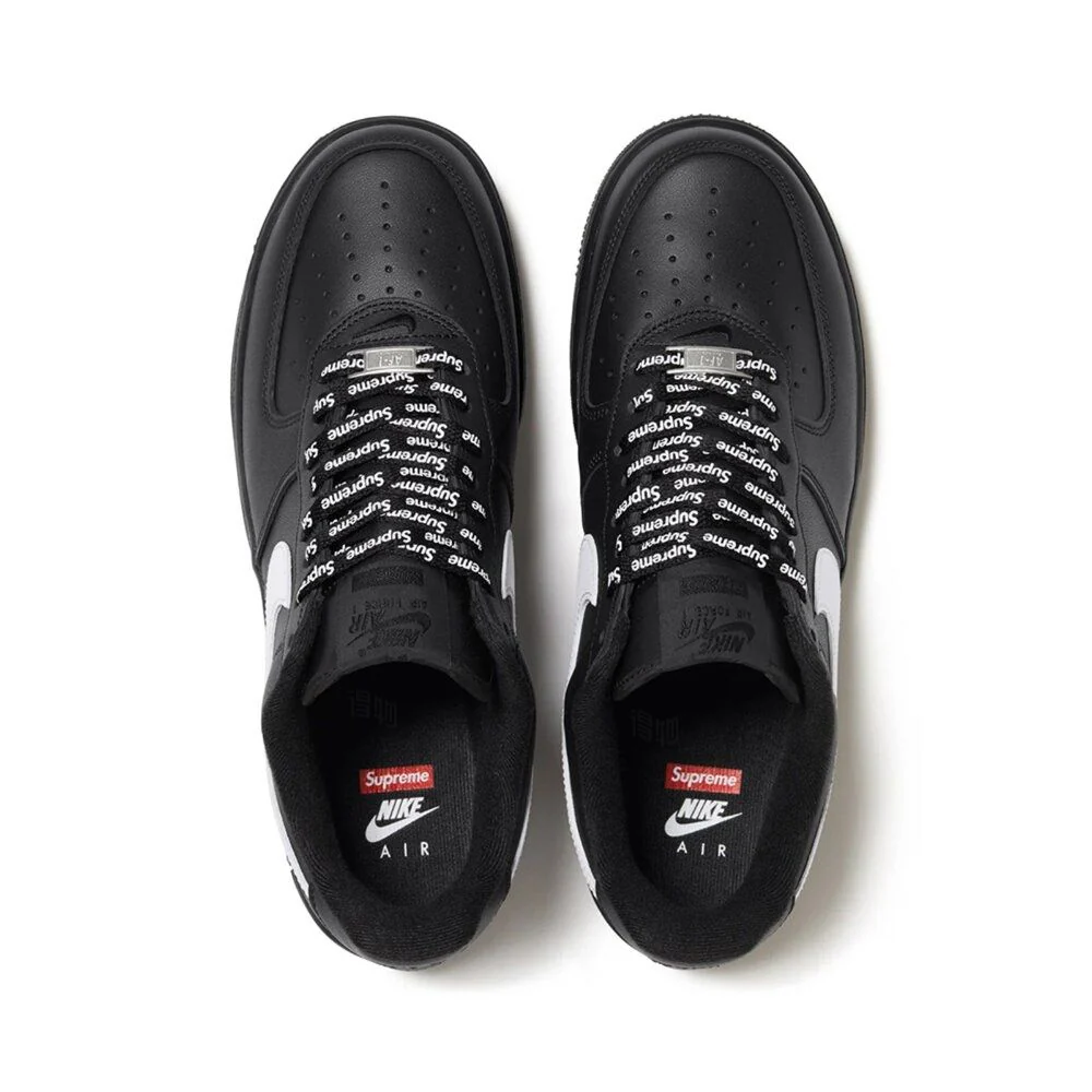 Nike x Supreme Air Force 1 'Black' - Image 3