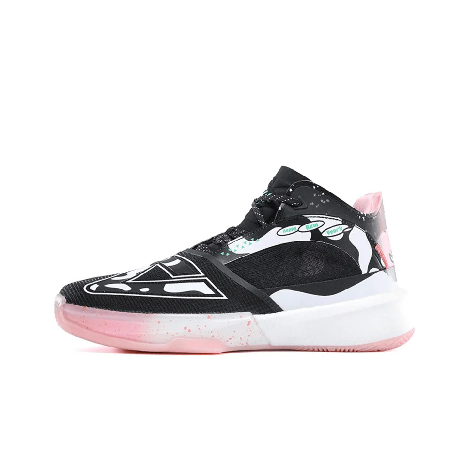 Peak AW Andrew Wiggins Big Triangle 'Black White Pinkā