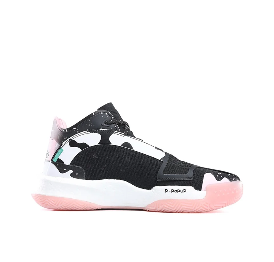 Peak AW Andrew Wiggins Big Triangle 'Black White Pinkā - Image 2