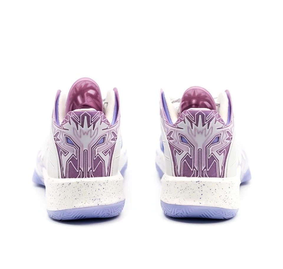 Peak AW Andrew Wiggins Big Triangle ‘White Purple’ - Image 3