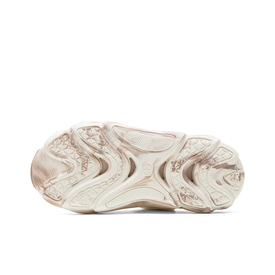 Peak Kunpeng Slippers ‘White and Brown’ - Image 6