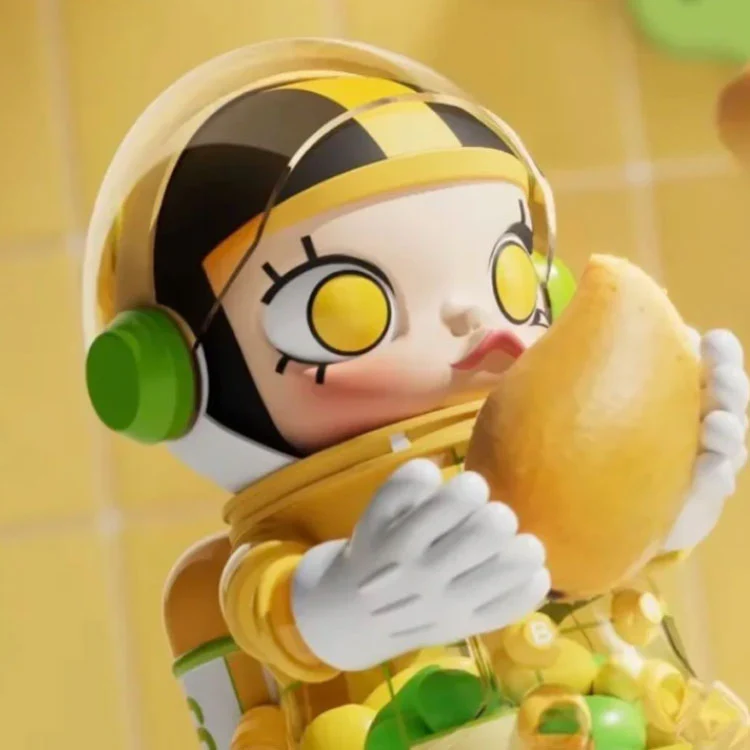POP MART 400% MOLLY MEGA SPACE Mango Sticky Rice - Image 3