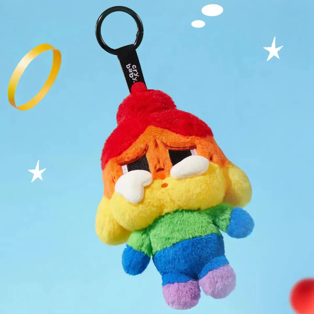 POP MART CryBaby Cheer Up Baby! Plush Doll Pendant - Image 3