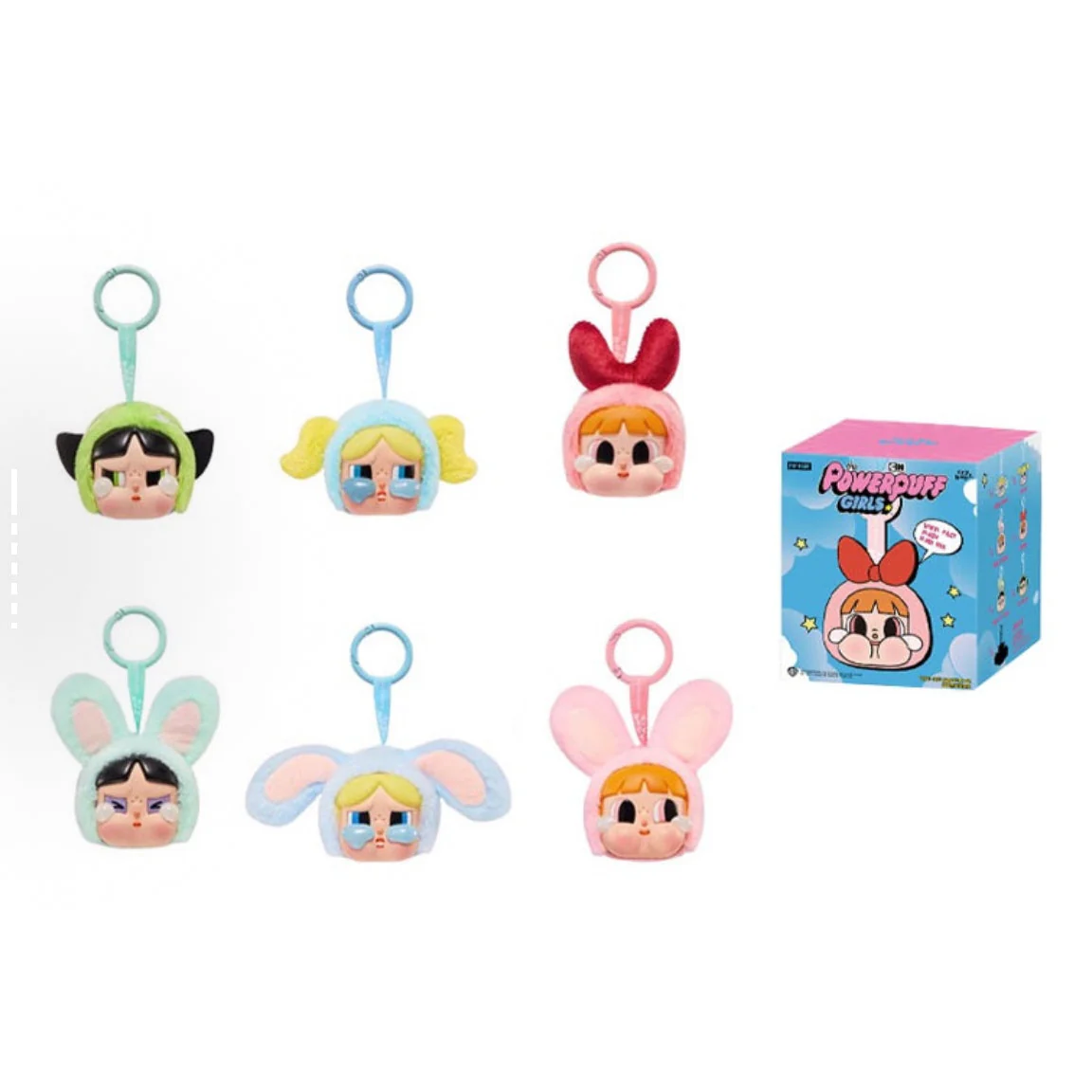 POP MART CRYBABY × The Powerpuff Girls Collection, Plush Rubber Face Mystery Boxes - Image 11