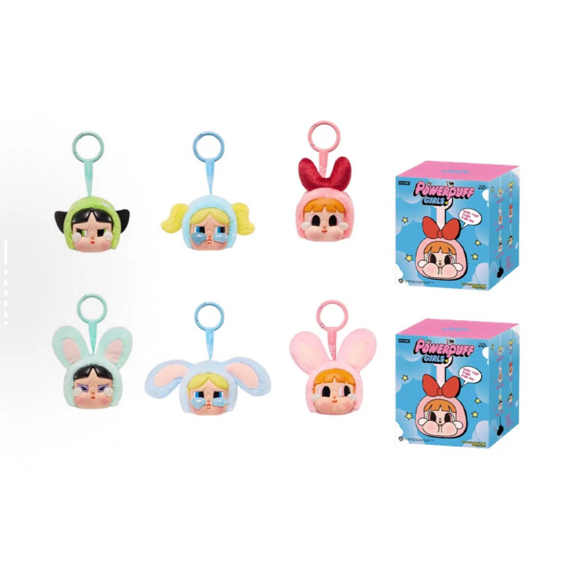 POP MART CRYBABY × The Powerpuff Girls Collection, Plush Rubber Face Mystery Boxes - Image 12